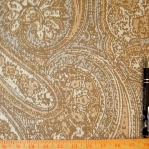 Outdoor Boumia Paisley Sand Stone Luxury Fabric - Picture 2 of 6